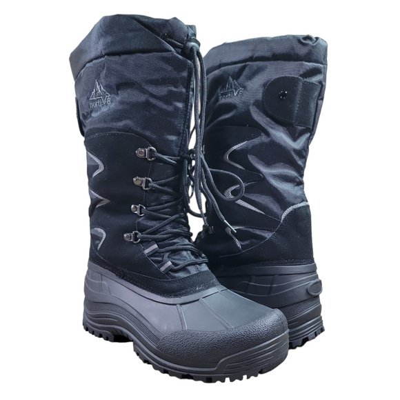 NortiV8 Mens WaterProof Hiking Winter Snow Boots Insulate 3M Sz 9 Mountaineer 1M - Picture 1 of 11